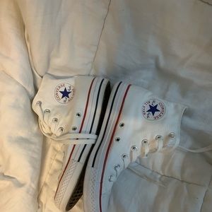 White high top converse